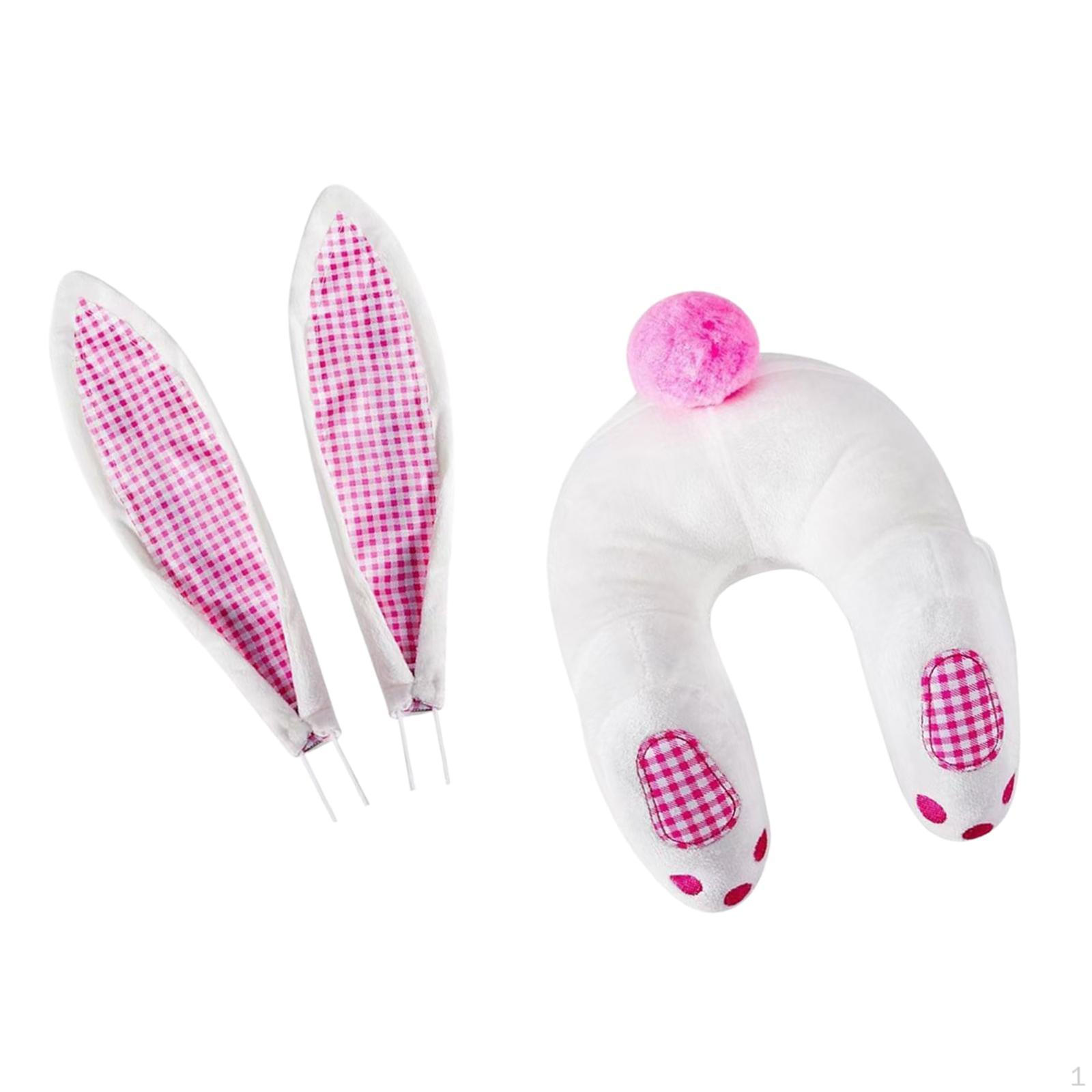 

Ягодицы и уши, пасхальная корона, украшение для двери, товары для рукоделия, би Pink Plaid