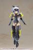 Frame Arms Girl Jinrai Indigo Ver., approximately 150mm tall, non-scale plastic model kit FG018R