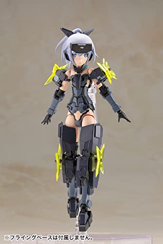 Frame Arms Girl Jinrai Indigo Ver., approximately 150mm tall, non-scale plastic model kit FG018R