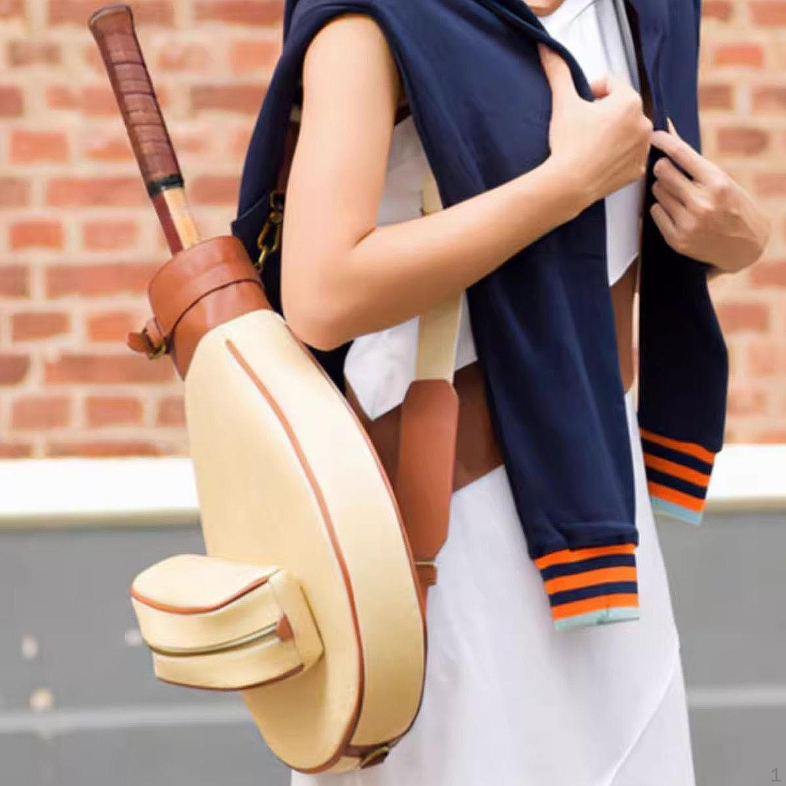 

Теннисная сумка через плечо с регулируемым плечевым ремнем универсальная профессиональная для взрослых спортивная для активного отдыха