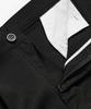 Seuteulaikeu Elegant Two-Pleated Trousers (Black)