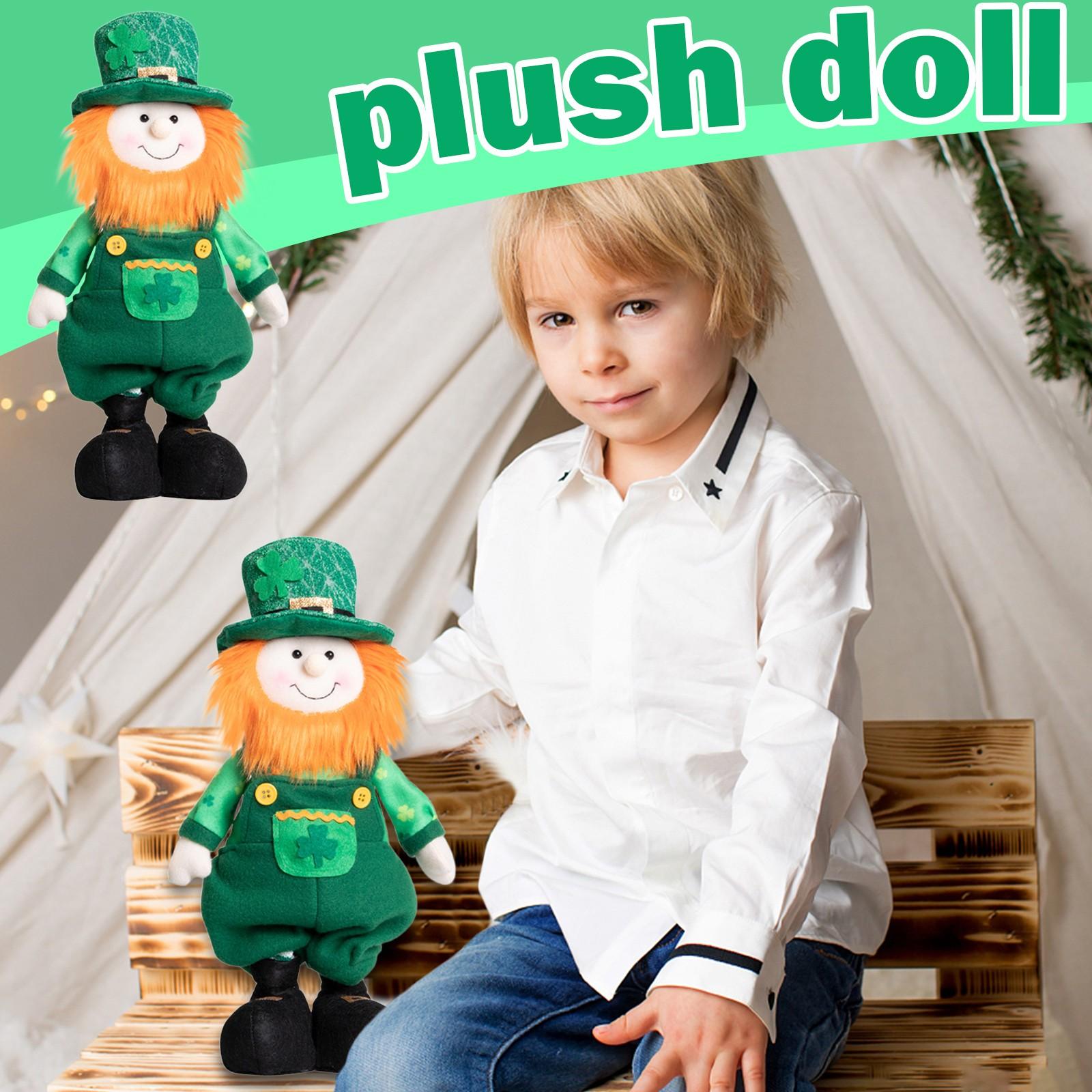 

Эксклюзив для St.. День Святого Патрика, ирландская зеленая выдвижная фигурка, украшение — привнесение удачи и детского веселья в праздник One Size