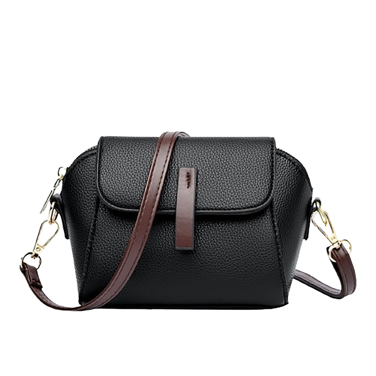 Женская повседневная сумка-мессенджер модная сумка через плечо One Size чёрный 1219₽