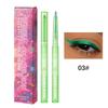 Glänzender Chamäleon Metallic Blau Eyeliner Gel Stift Lidschatten Mehrfarbig Augen Eyeliner Perlmuttfarben Polarisierte Glitzer Augen Pigment Make-up