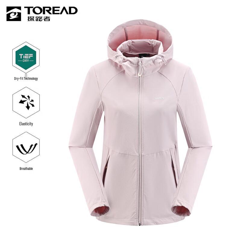 Toread Women s Spring/Summer Hooded Hiking Jacket S