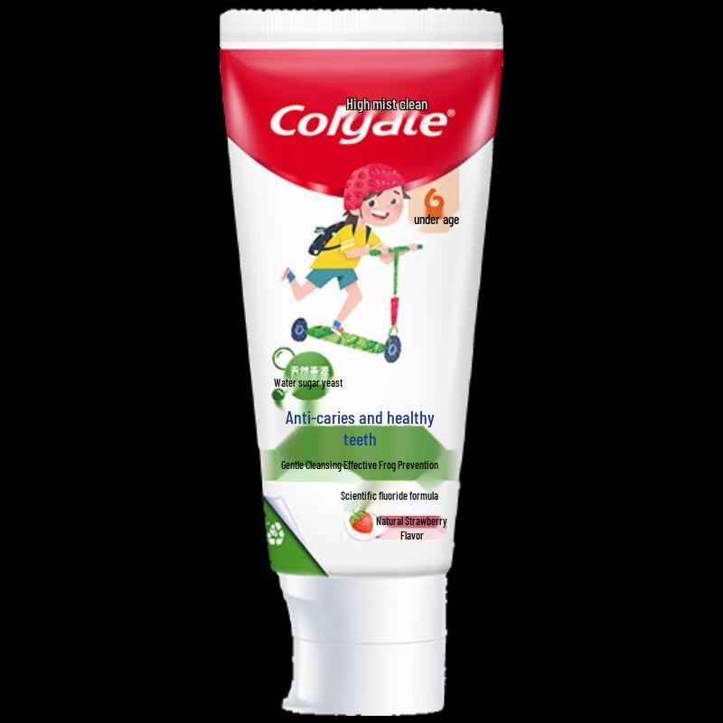 Детская зубная паста Colgate с фтором (0-6 лет, Клубника, 70 г)