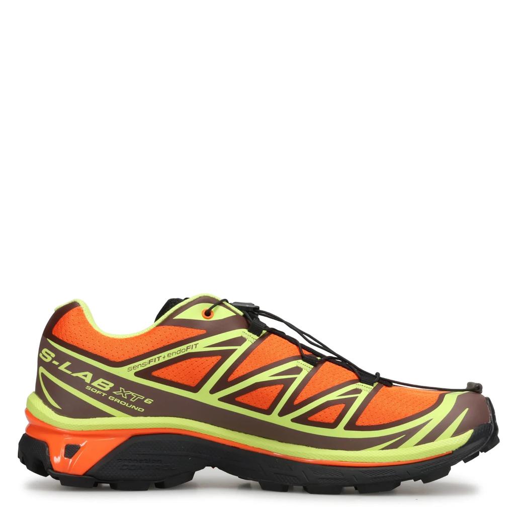 L47869600 Salomon XT-6 Red Orange Sharp Green Black (Men's)