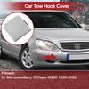 X Autohaux Car Tow Hook Cover Cap for MercedesBenz S-Class W220 No.2208850323 Silver Tone