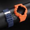 Silicone Watch Case Strap for Casio Watchband Bezel GA-100/110/120/140 GD-100/110/120 5081 5229 scrub/Transparent TPU Accessorie