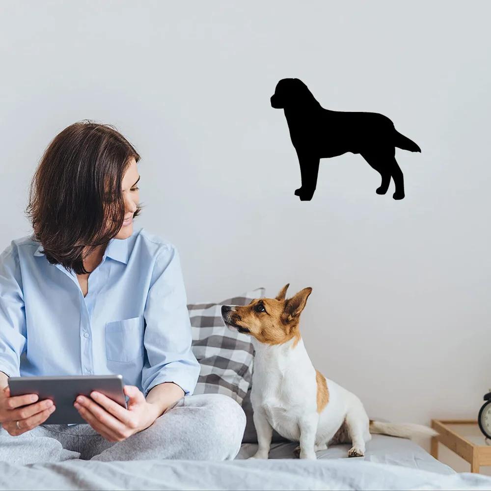 Plaque en Métal Labrador Retriever – Élégante Décoration Murale, Silhouette de Chien et Décor Métallique pour Mur