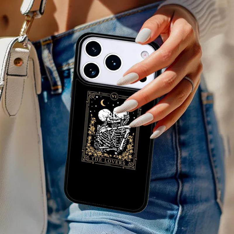 The Lovers VI Tarot Card Phone Case For iPhone 17 Air 14 15 13 12 Max Cover For Apple 16e 11 Pro Max Plus Coque
