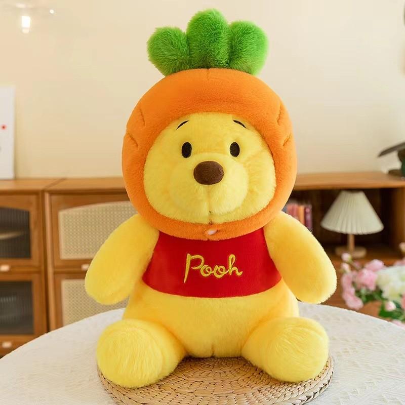 Jar Carrot Honey Winnie Pooh Plush Toy Soft Filling Doll Children Gift