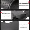 Husa Negră din Piele Microfibră pentru Volanul Mașinii BMW M Sport M3 E90 E91 E92 E93 E87 E81 E82 E88 X1 E84