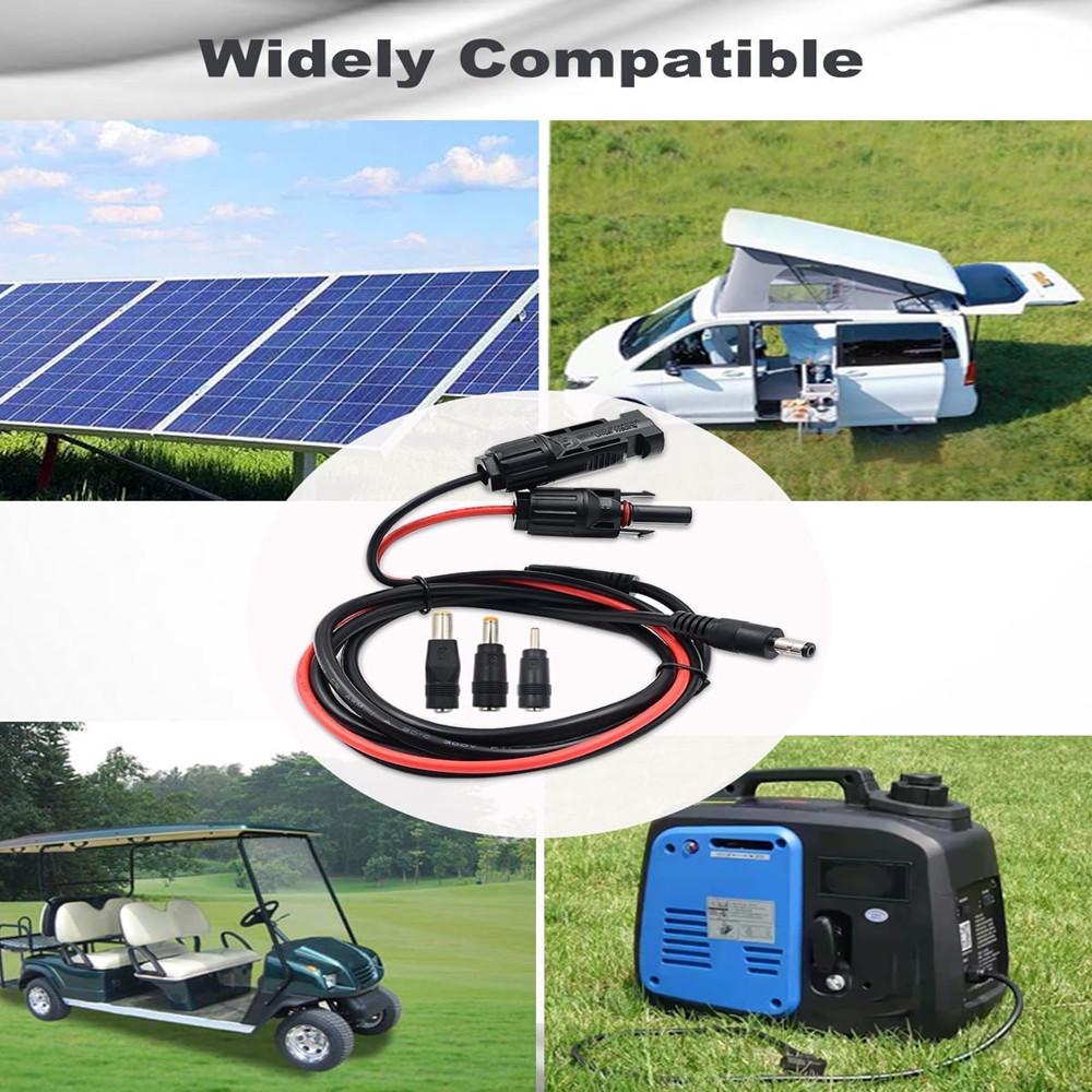 MC4 To DC Charging Extension Cable for Solar Panels (5521, 7909, 5525, 35135)