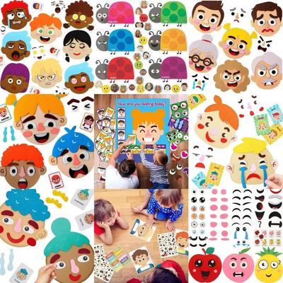 Kids' DIY Emotional Learning Storyboard Craft Kit