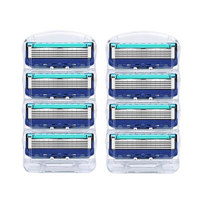 Living Max Level Gillette Compatible Razor Blade ProGlide Power 1+1 Total 8 Pieces ,Korean Razor Blade