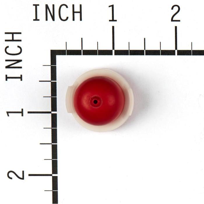 Poire d'amorçage carburateur Briggs &amp; Stratton 694395 Moteur Quantum, rouge Référence de pièce Briggs and Stratton 694395. Vérifiez