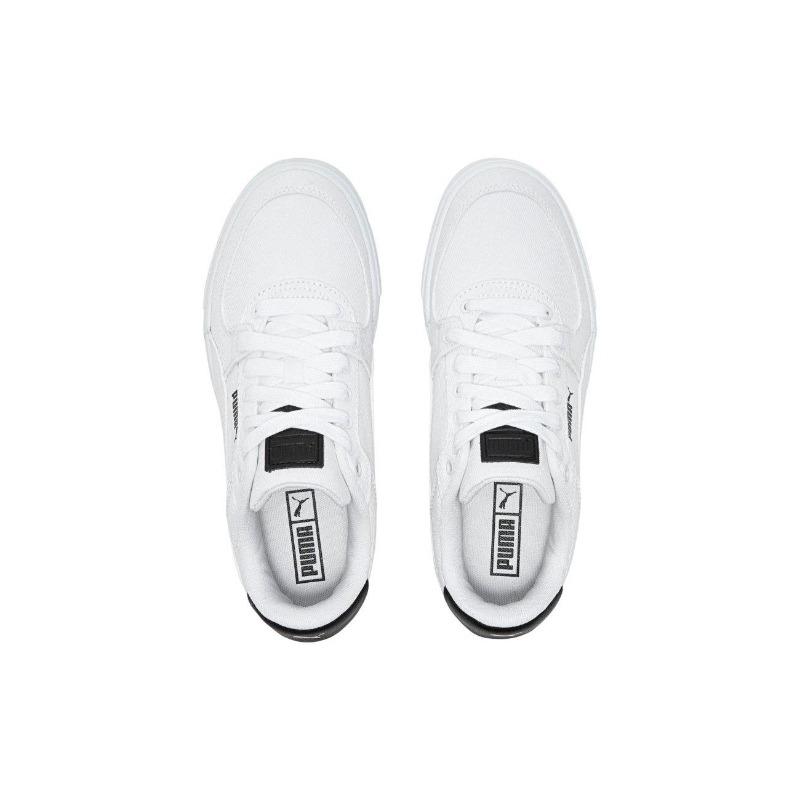 PUMA Ca Pro Canvas Unisex Low Canvas Skate Shoes White Black 390127-01
