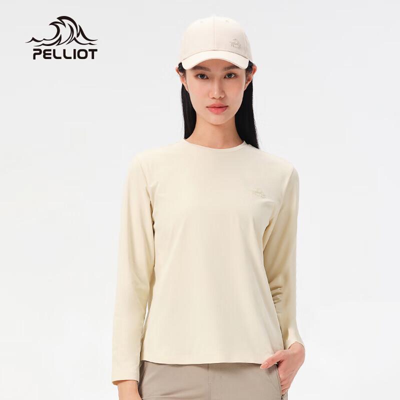 PELLIOT Women's Comfortable Loose Long Sleeve T-Shirt