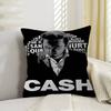 Famous Johnny Cash American Singer Personalized Pillow Cover Kids Bedroom Wild Party Decor Pillowcase kid Birthday shower Gift