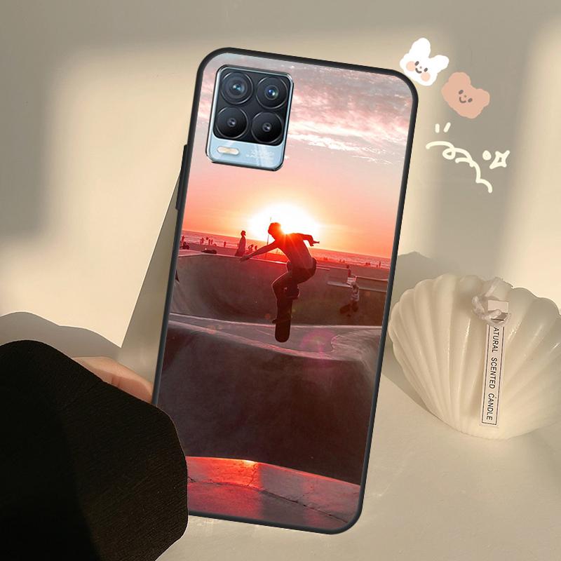 

Cool Skate Case For Realme C75 C63 C61 C55 C51 C53 C25 C65 C67 C71 11 12 13 14 15 Pro Plus GT6 GT7 Pro Realme GT7