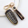 TPU obudowa pilota samochodowego na klucze pokrywa dla Ford Focus Edge Explorer Expedition C-Max Escape Flex obudowa tytanowa uchwyt na brelok