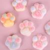 DIY Silicone Mold Set For Making Paw Shaped Scented Candles And Aroma Stone Stress Relief Toys