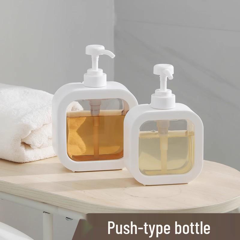 Japanische Mehrzweck-Pressflasche: Shampoo, Duschgel, Lotion, Waschmittel, Handseife Behälter