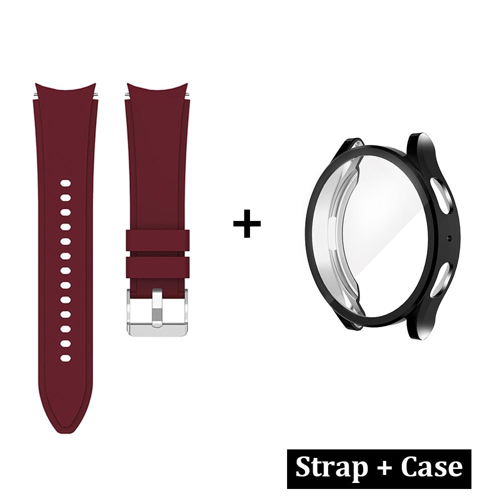 

Case for Samsung Galaxy Watch 4/5/6/7 40mm 44mm Soft TPU All-Around Screen Protector Bumper for Watch 6 Classic 43mm 47mm Cover for Watch 7 44 mm