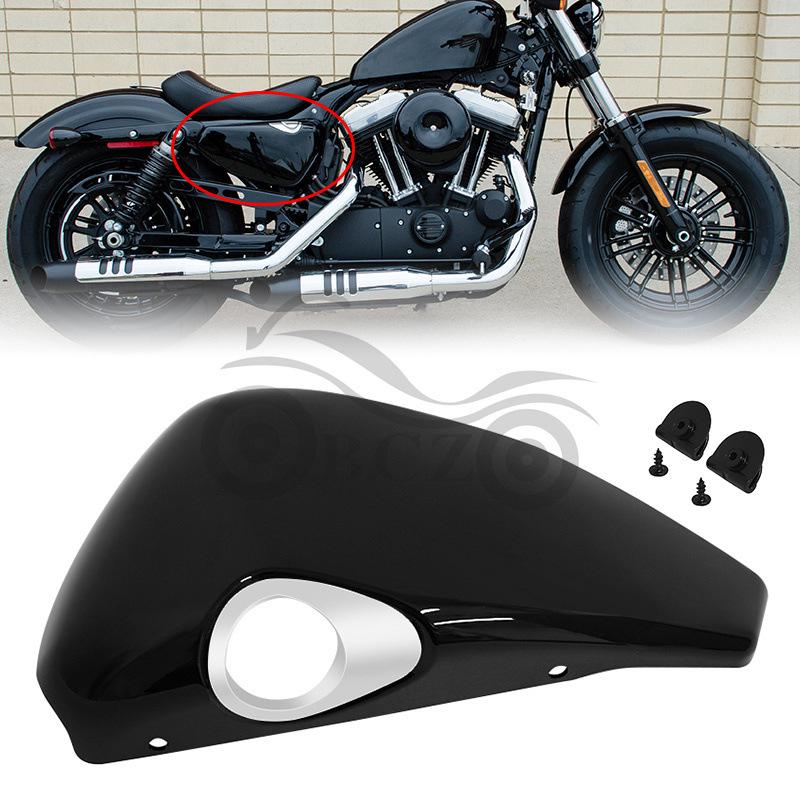 Harley Motorcycle Right Side Battery Cover Guard for XL1200 883 X48 (2014-2018) Right Side Battery Cover