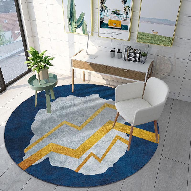 Round Living Room Living Room Washable Printed Rug Queen Bedside Bedroom Rug Home Decor Rug Alfombra