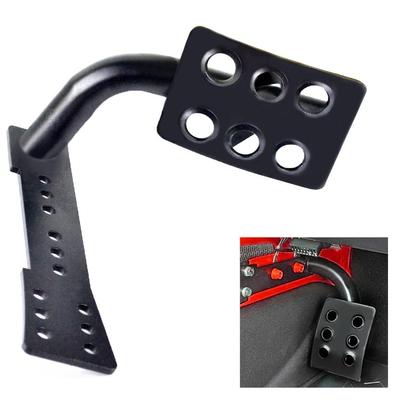 Metalowy pedał samochodowy lewy podnóżek pedał do JEEP Wrangler JK i Unlimited 2007-2018 akcesoria do pojazdów terenowych