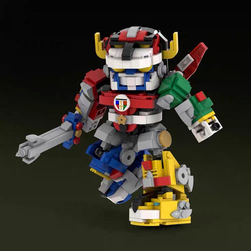 Building Block Compatible Sd King Of Beasts Creative Building Block Assembly Toys Children Educational Intelligence Development