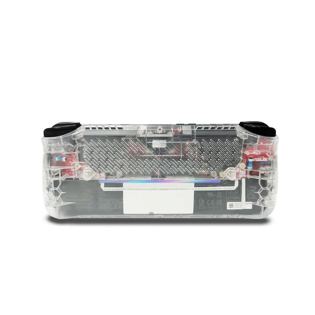 Matte Clear Back Cover for ASUS Rog Ally X 2024, Rog Alloy X Faceplate Accessories Protective Cover Soft Skin Grip Case Plates