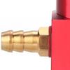 6mm CNC Aluminum Inline Gas Fuel Tap Petcock Switch For PIT PRO Quad Dirt Bike ATV (Red)