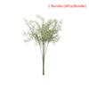 1/6 Bundles Vase Filler Christmas PVC Bohemian Artificial Pampas Grass Bouquet Elegant Floral Arrangement Weddings
