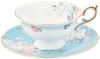 [Authentic Imported Product] Wanderlust Apple Blossom Teacup & Saucer 180ml - Perfect Wedding Gift