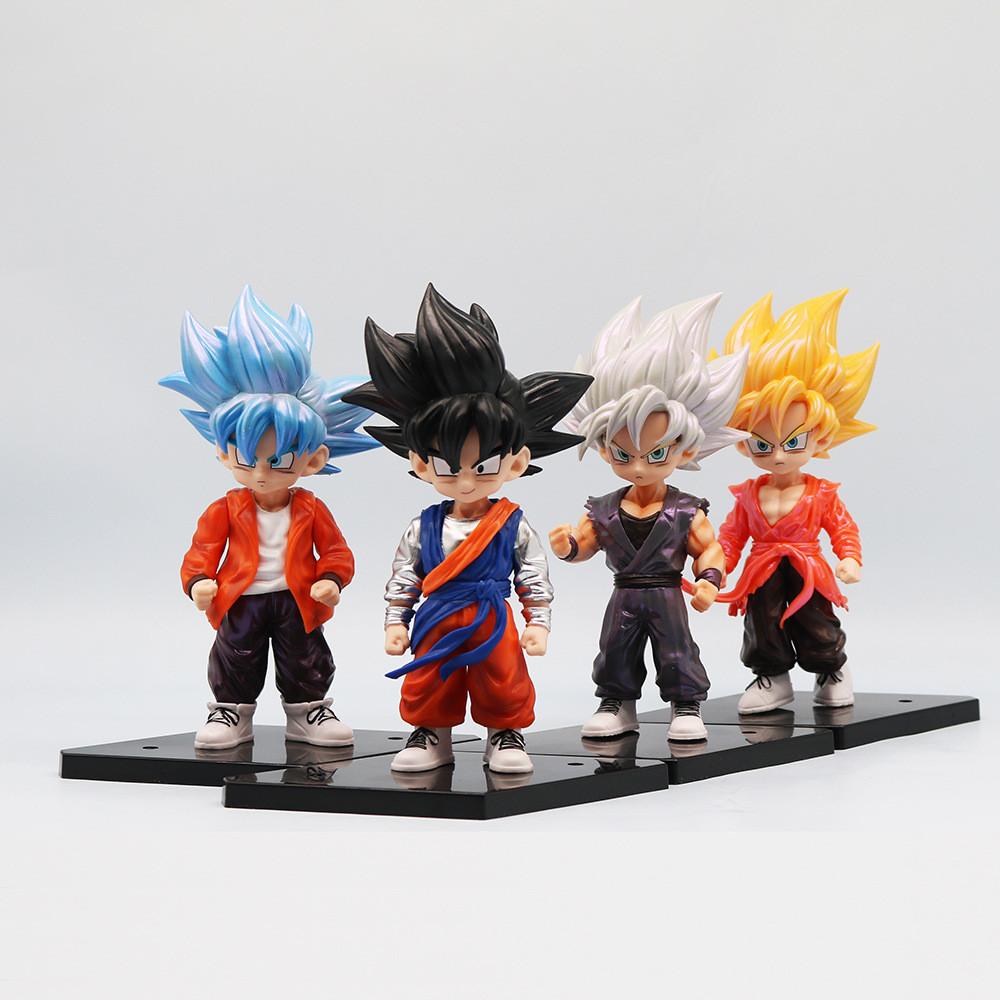 Adorable Q Version Goku Figure From Dragon Ball Z Collectible Pvc Model For Fans