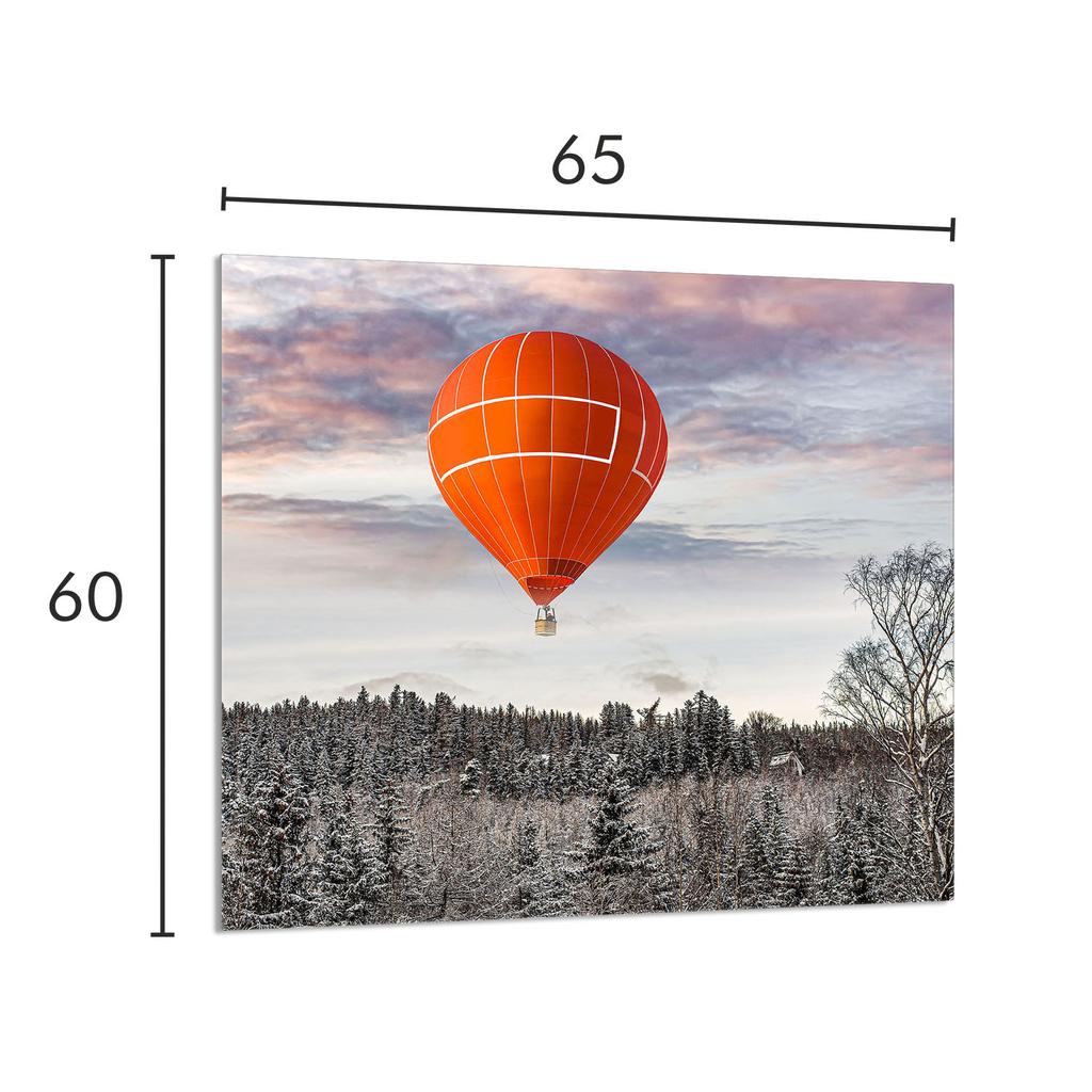 PANEL SZKLANY DO KUCHNI 65x60 Balon