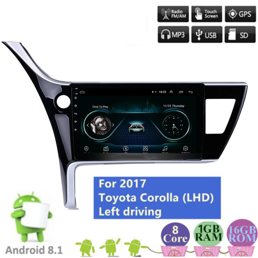 All-in-one machine for Toyota Corolla left-hand drive 17WIFI1+16