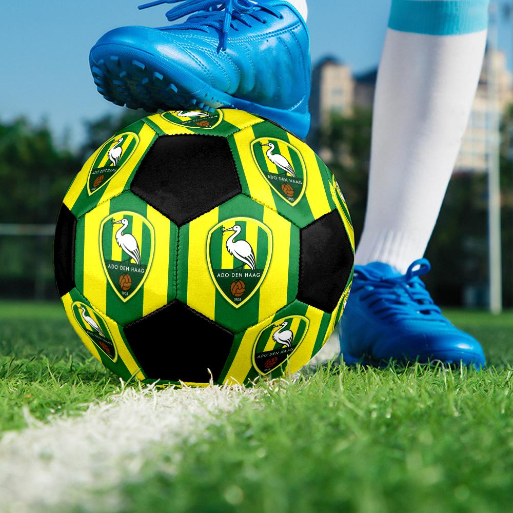 ado hen haag Indoor Soccer Ball Colorful Machine Stitched PVC Size 5 Team Training Competition Ready Durable High-Bounce Cool Sports Gift