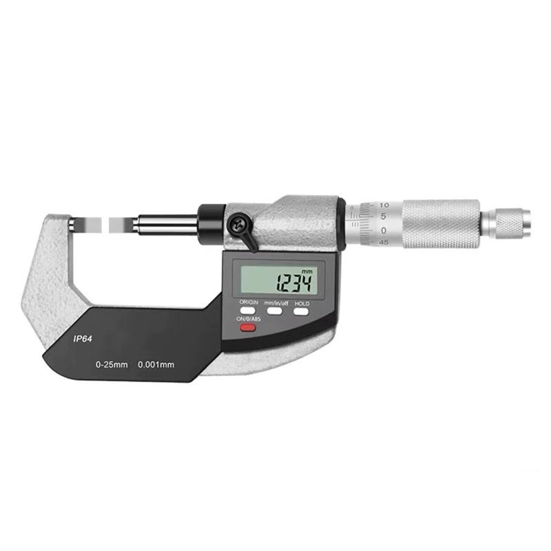 Single & Double Pointed Round Head Spline Probe Digital Caliper with 0-25mm Crimp Height Gauge