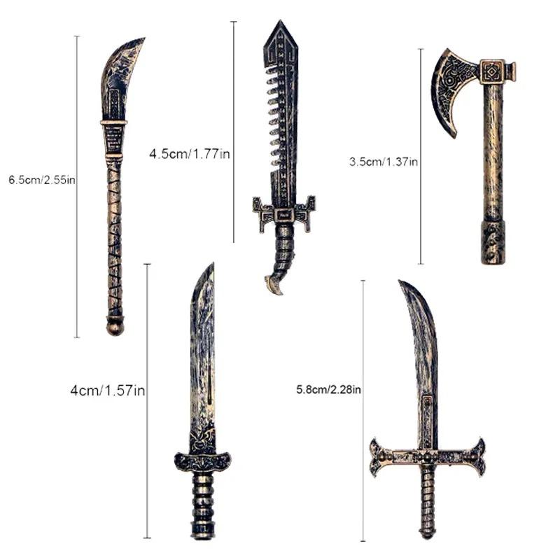 MOC Medieval Weapon Knight Building Block Accessories Character Helmet Hat Academic Gown Axe Sword Shield Brick Toy Gift K073