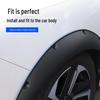 Universal Wide Body Fender Flares for Sedans, SUVs & Off-Road Vehicles - Decorative Mudguards
