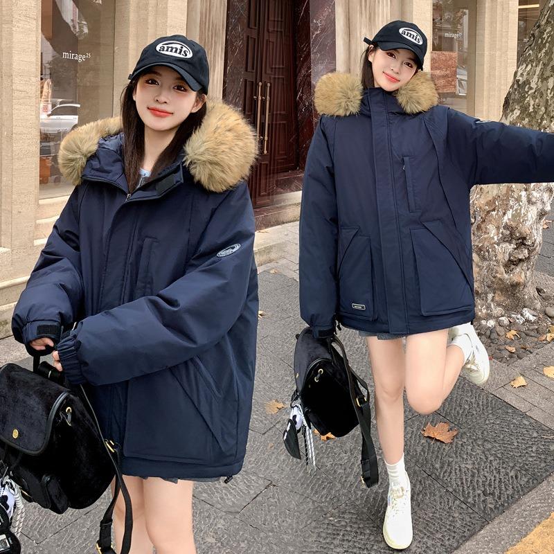 Tooling Parker Down Cotton Clothes Women's Winter New Thickened Senior Small Big Sweater Cotton-padded Clothes Tide