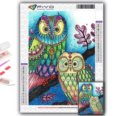 Full 5D Diy Diamond Painting Animal Owl 5D Diamond Painting
