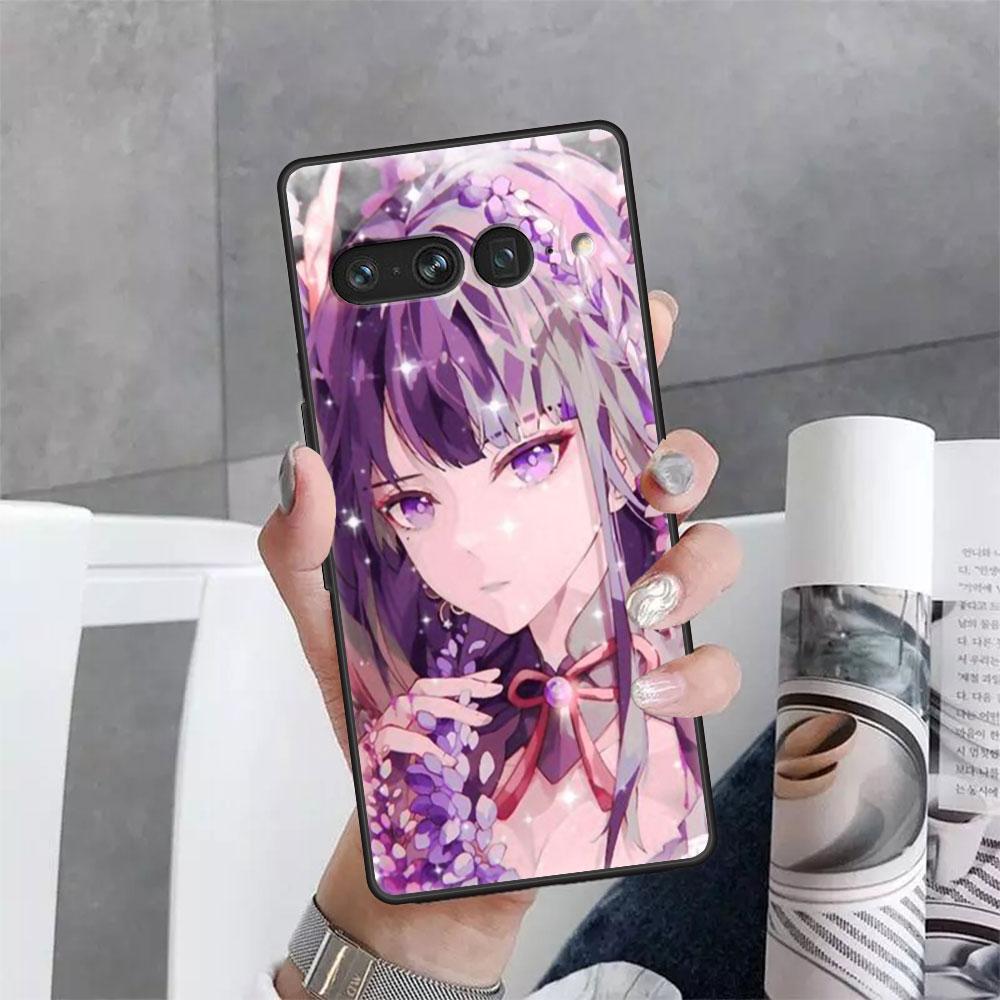 

Чехол для Google Pixel 7 6 Pro 5 4 3 3a XL 5a 4a 5G Мягкий чехол для Pixel 6Pro 4XL 3XL 3aXL Задняя крышка Genshin Impact Pixel 3 XL