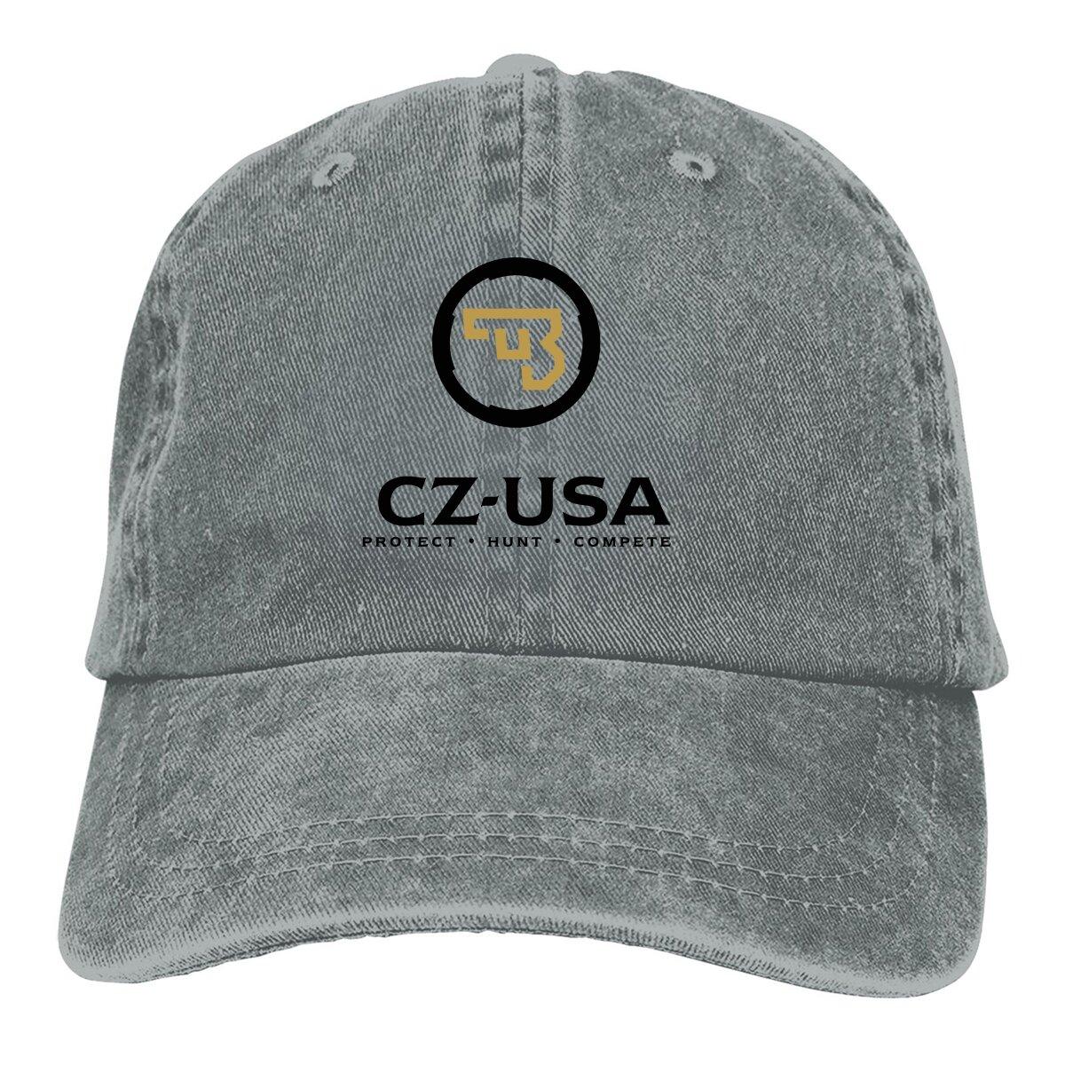 

Washed Unisex s Baseball Cap Tacticals Trucker Snapback Caps Dad Hat CZ USA Gun Golf Hats One Size