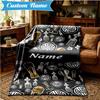 Custom Name Cam Team Spirit Blanket Lightweight Ideal Bedding Blanket Perfect for Travel, Camping, Living Rooms, Sofas, Christmas Gift