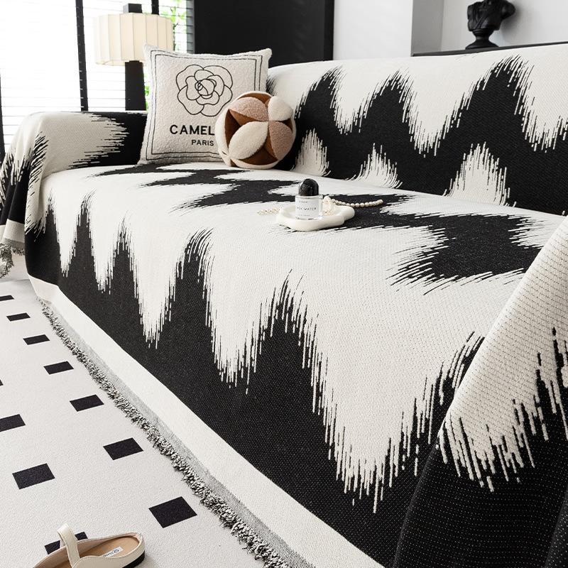 Sofa Towel Is A Popular New Style for All Seasons, Chenille Sofa Cover Cloth, Light Luxury and High-end Anti-slip Cover